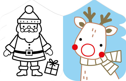 Je colorie sans dépasser – Noël, vue 2