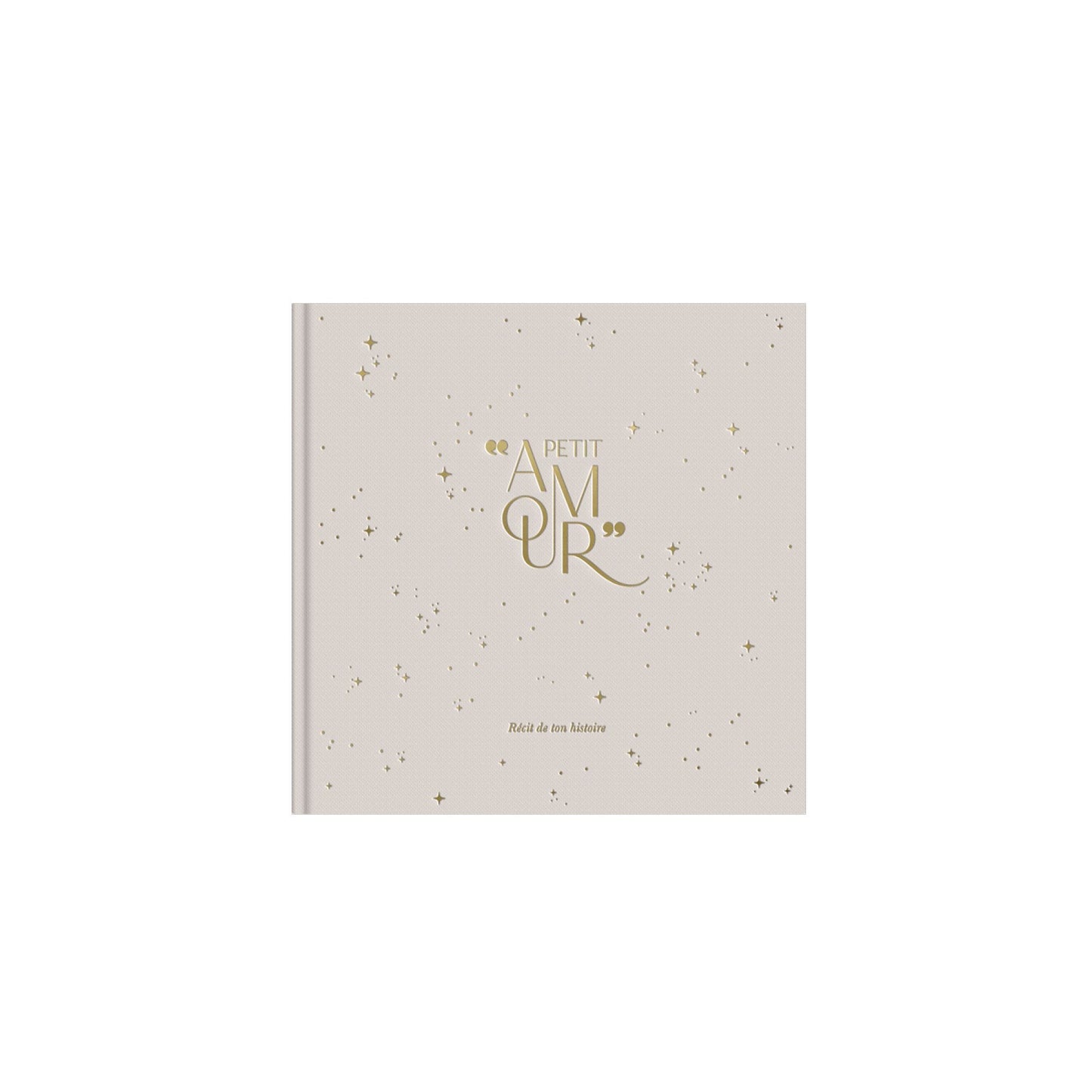 Livre de naissance - Petit Amour - Beige