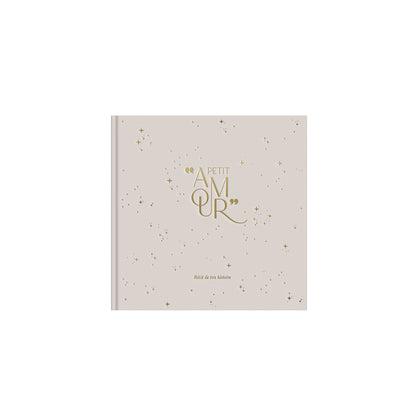 Livre de naissance - Petit Amour - Beige