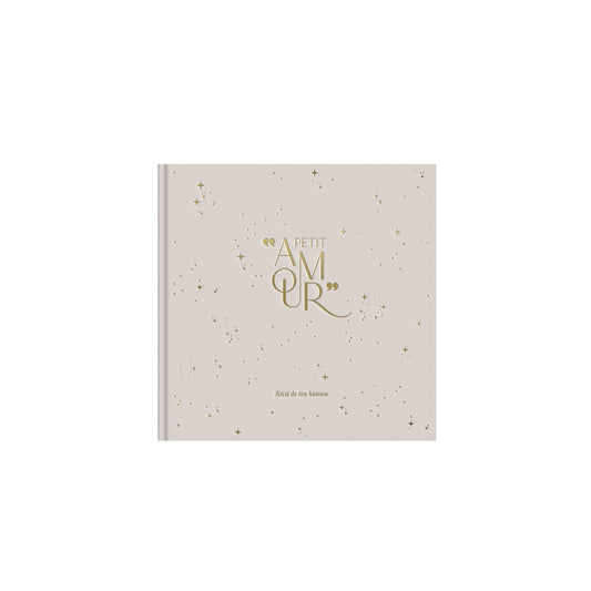 Livre de naissance - Petit Amour - Beige