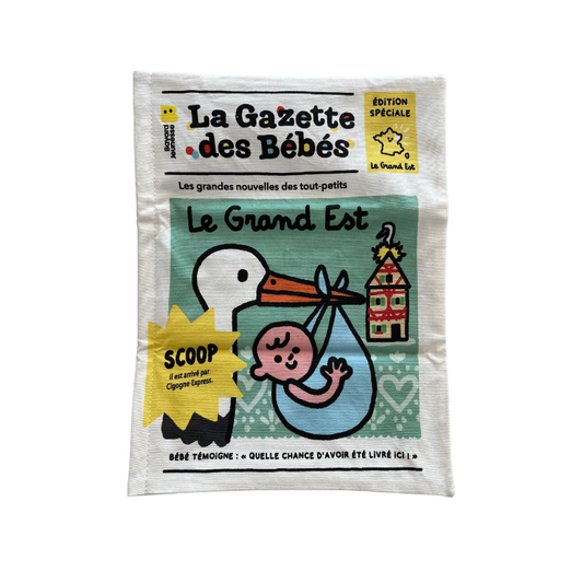 Livre en tissu – La gazette des bébés – Le Grand Est