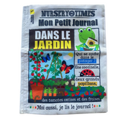 Livre en tissu - Mon Petit Journal - Dans le jardin