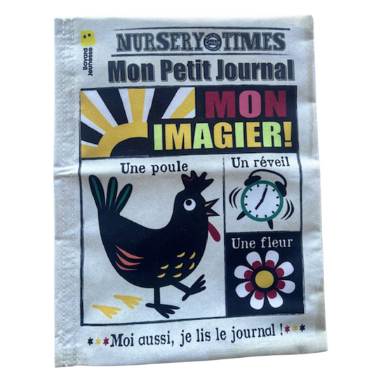 Livre en tissu – Mon Petit Journal – Mon imagier
