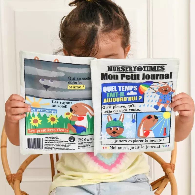 Livre en tissu – Mon Petit Journal – Quel temps fait-il aujourd'hui ?