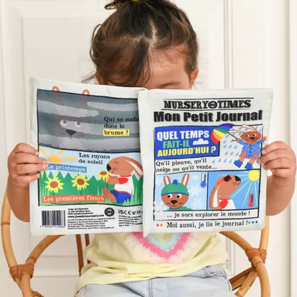 Livre en tissu – Mon Petit Journal – Quel temps fait-il aujourd'hui ?
