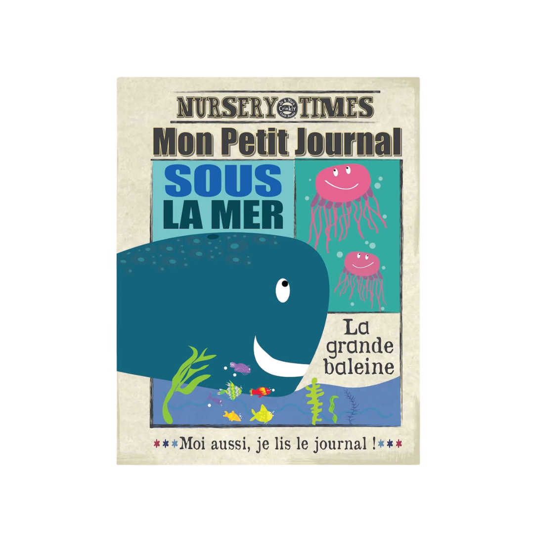 Livre en tissu – Mon Petit Journal – Sous la mer