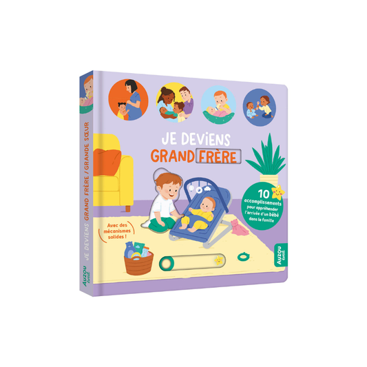 Livre – Je deviens grand frère / grande soeur