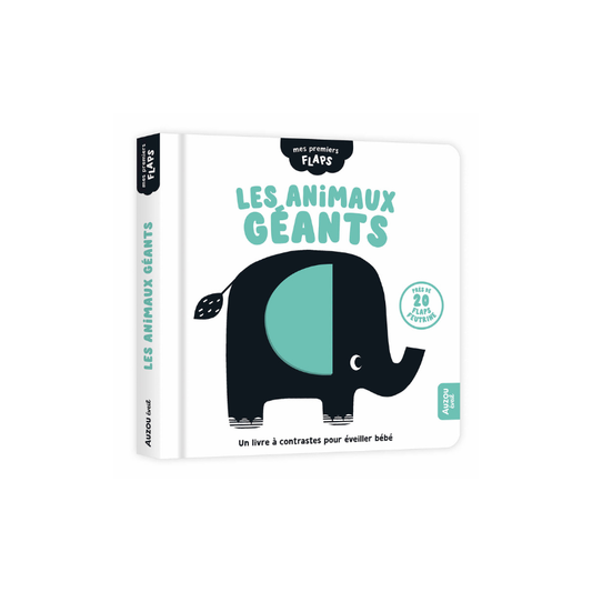 Livre – Mes premiers flaps – Les animaux géants