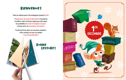 Mon album de l'avent – Le Noël de la forêt, vue 2