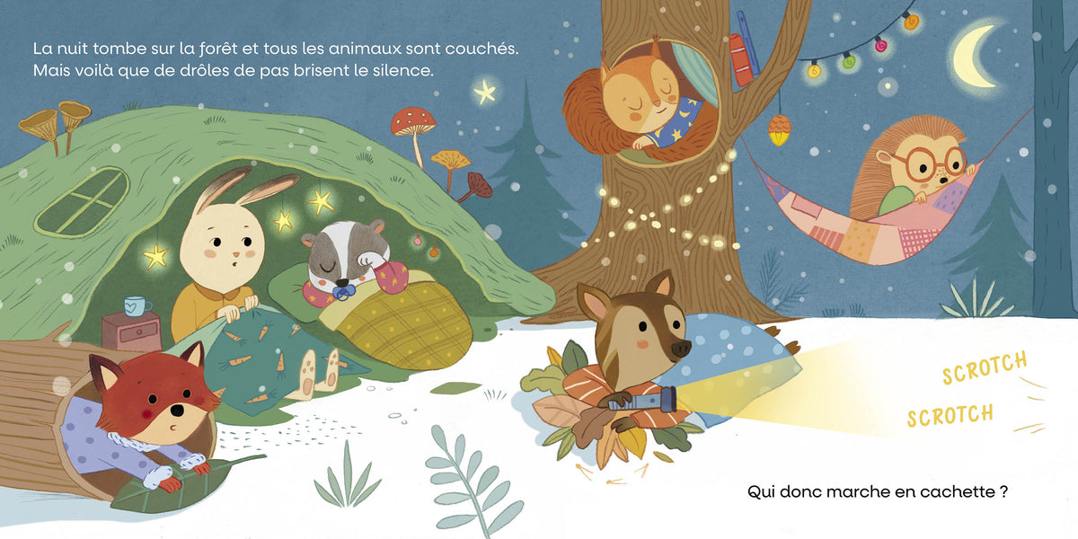 Livre de Noël – Qui va dans la nuit ? ( PRÉCOMMANDE ), vue 3