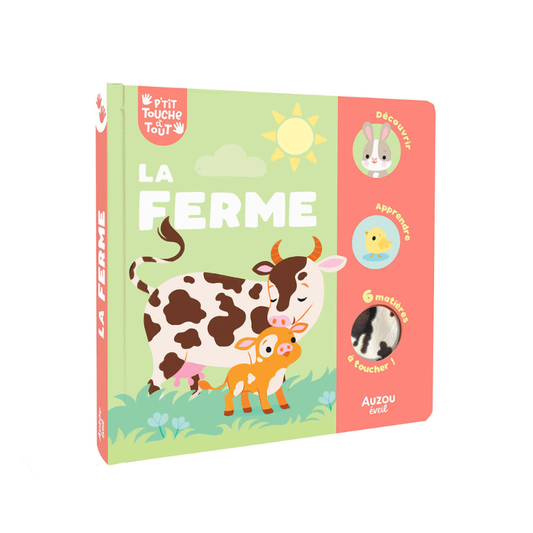 Livre – P'tit touche à tout – La ferme