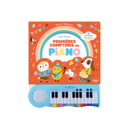 Mon livre sonore piano - Mes toutes premières comptines au piano
