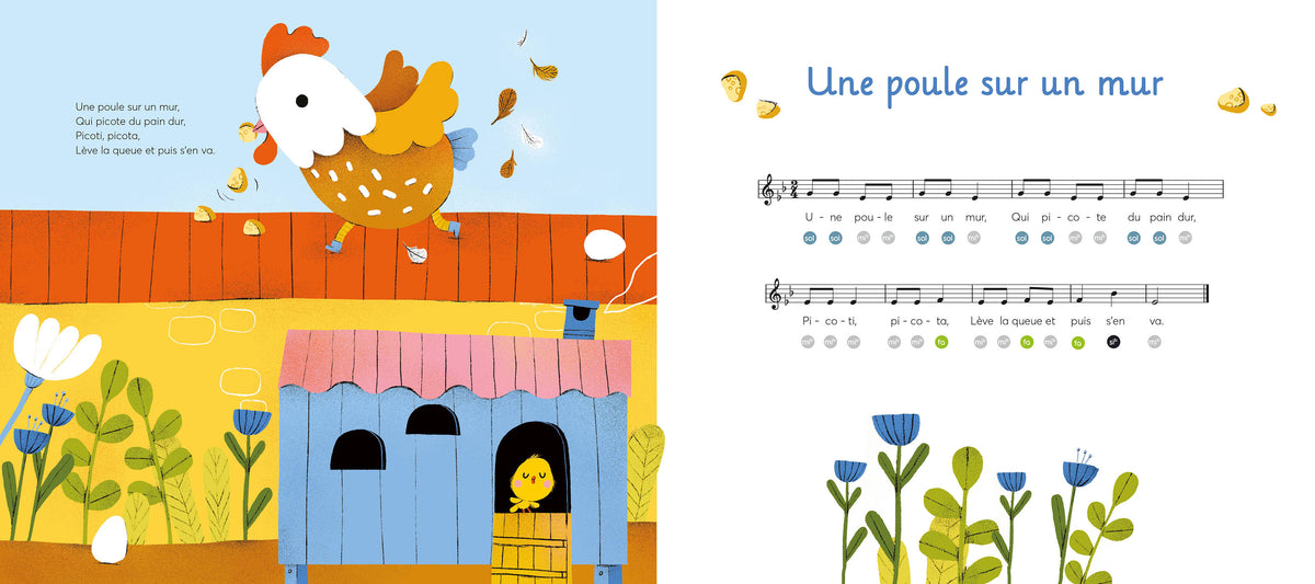 Mon livre sonore piano - Mes comptines d'animaux au piano