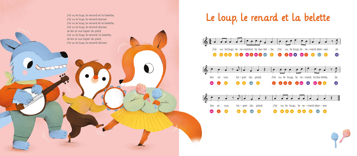 Mon livre sonore piano - Mes comptines d'animaux au piano