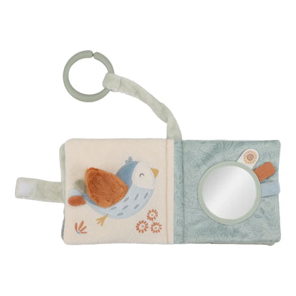 Livre d'activités en tissu pour poussette - Safari Friends