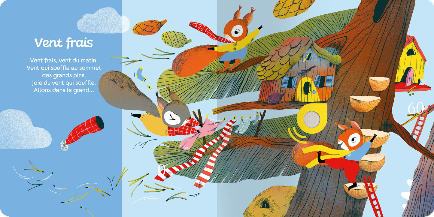 Livre sonore - Mes comptines d'Automne