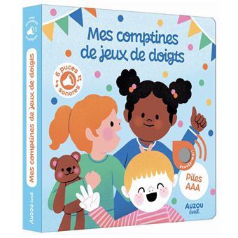 Livre sonore – Mes comptines de jeux de doigts