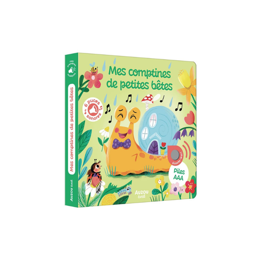Livre sonore – Mes comptines de petites bêtes