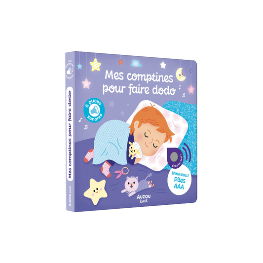 Livre sonore – Mes comptines pour faire dodo
