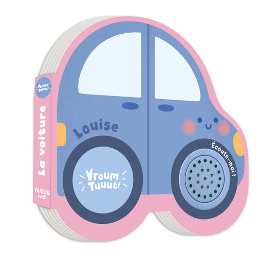 Livre sonore – Petits véhicules sonores – Louise la voiture