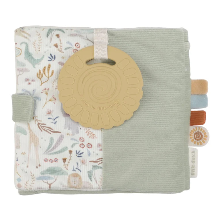 Livre d'activités en tissu - Safari Friends