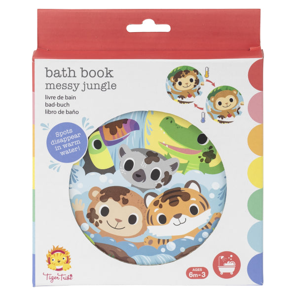 livre de bain magique jungle