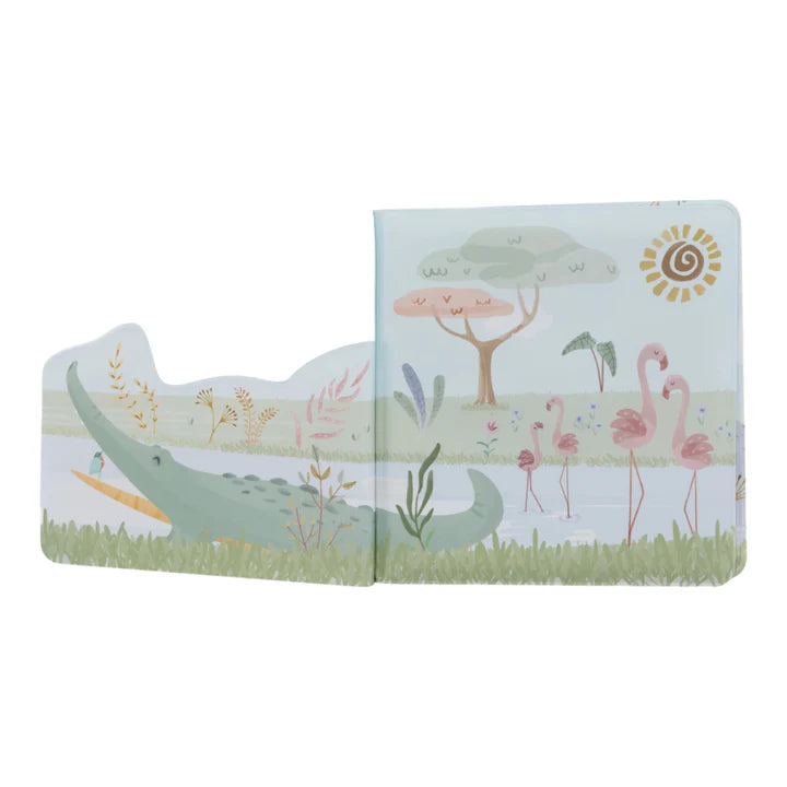 livre de bain safari friends