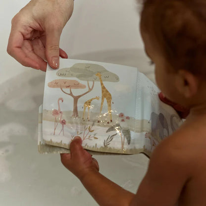 livre de bain safari friends