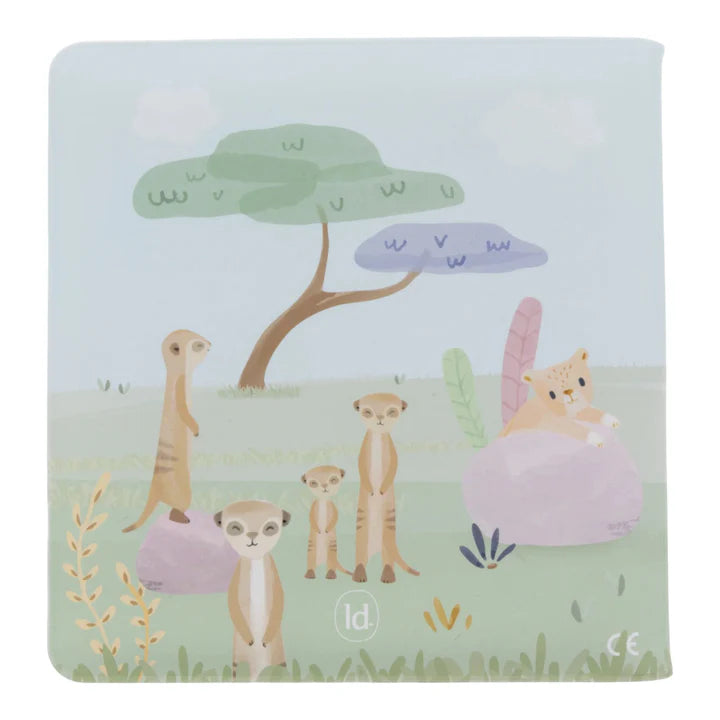 livre de bain safari friends