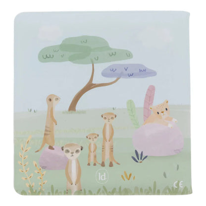 livre de bain safari friends