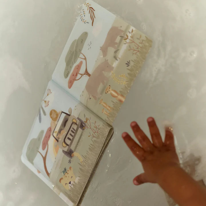 livre de bain safari friends