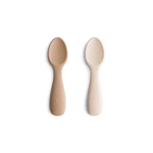 Lot de 2 cuillères – Nude