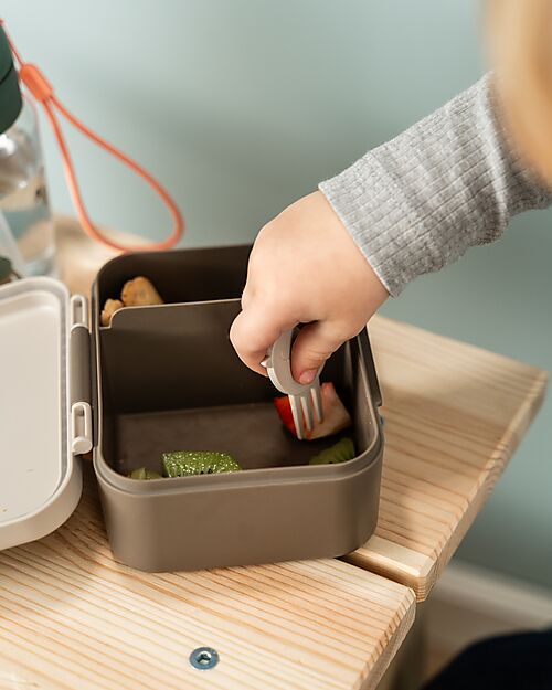 Boîte à goûter avec séparateur - Tiny Trails - Beige