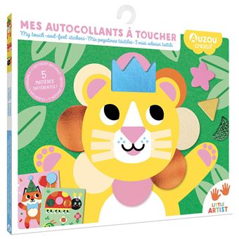 Ma pochette d'artiste – Mes autocollants à toucher