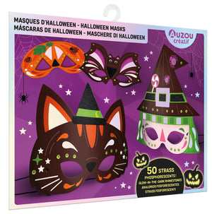 Masques à décorer - Halloween