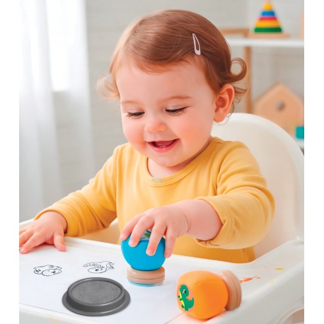 Mes premiers tampons - Mes Dou'dou Animaux à tamponner