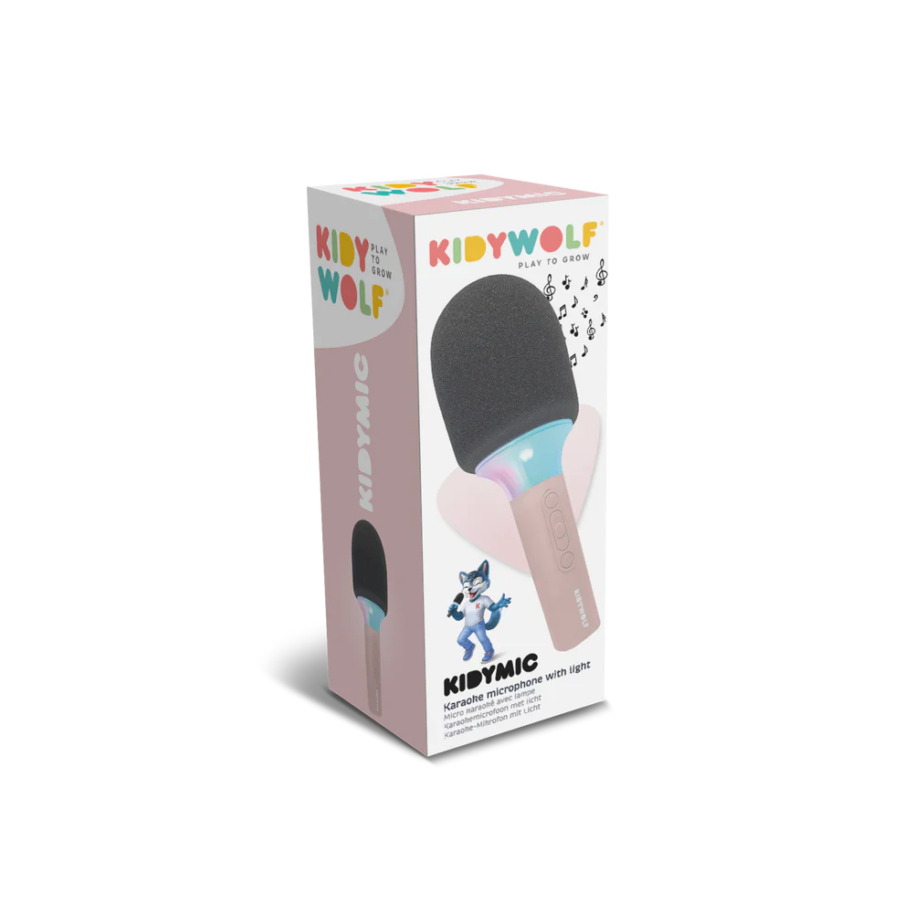 Micro karaoké – KIDYMIC Rose, packaging