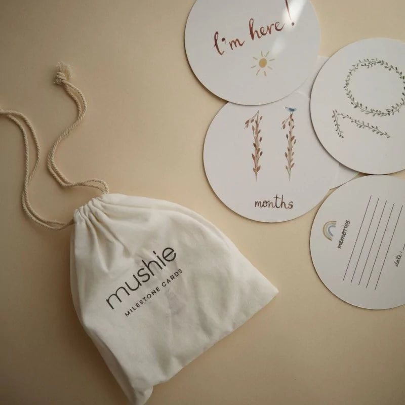 Cartes étapes rondes - Feuilles