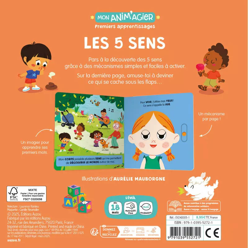 Mon Anim'agier - Les 5 sens