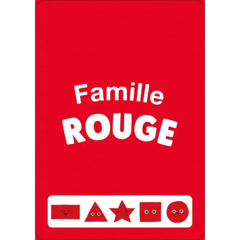 Jeu de cartes - Mon premier jeu des formes