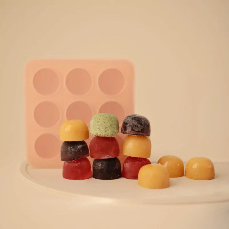 Moules multiportions en silicone - Blush