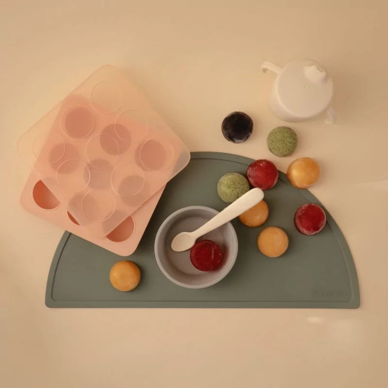 Moules multiportions en silicone - Blush