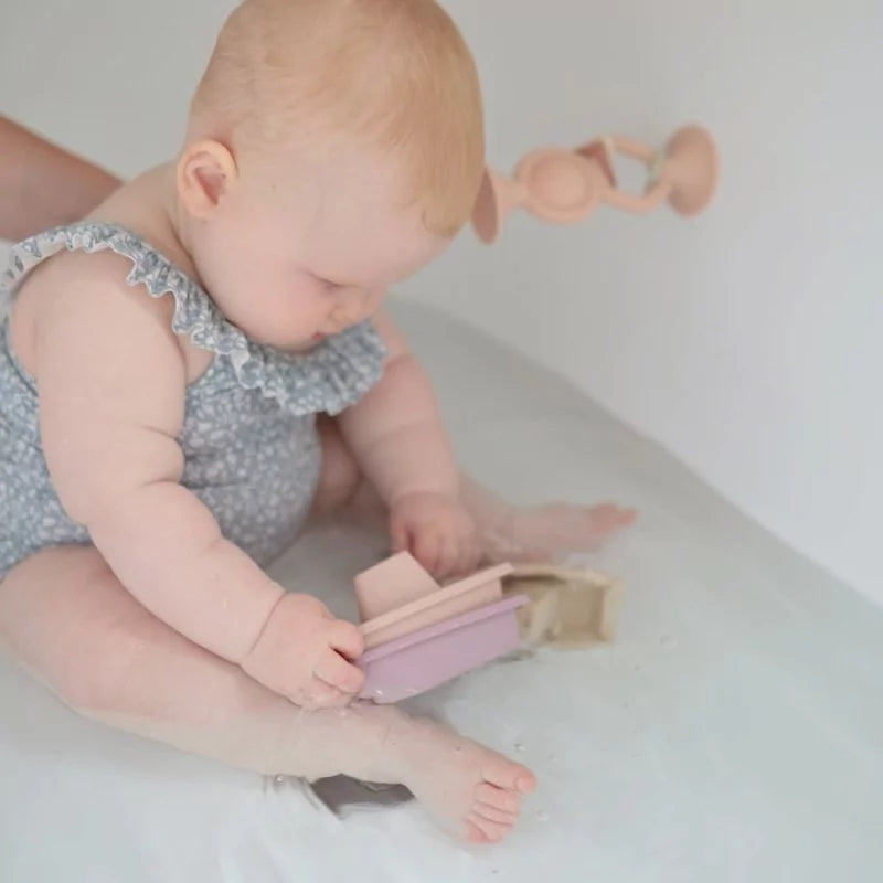 Jouets de bain bâteaux - Pastel