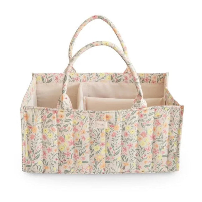 Panier multi-rangements - Fleurs Pastel