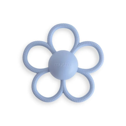Hochet de dentition - Fleur Bleue