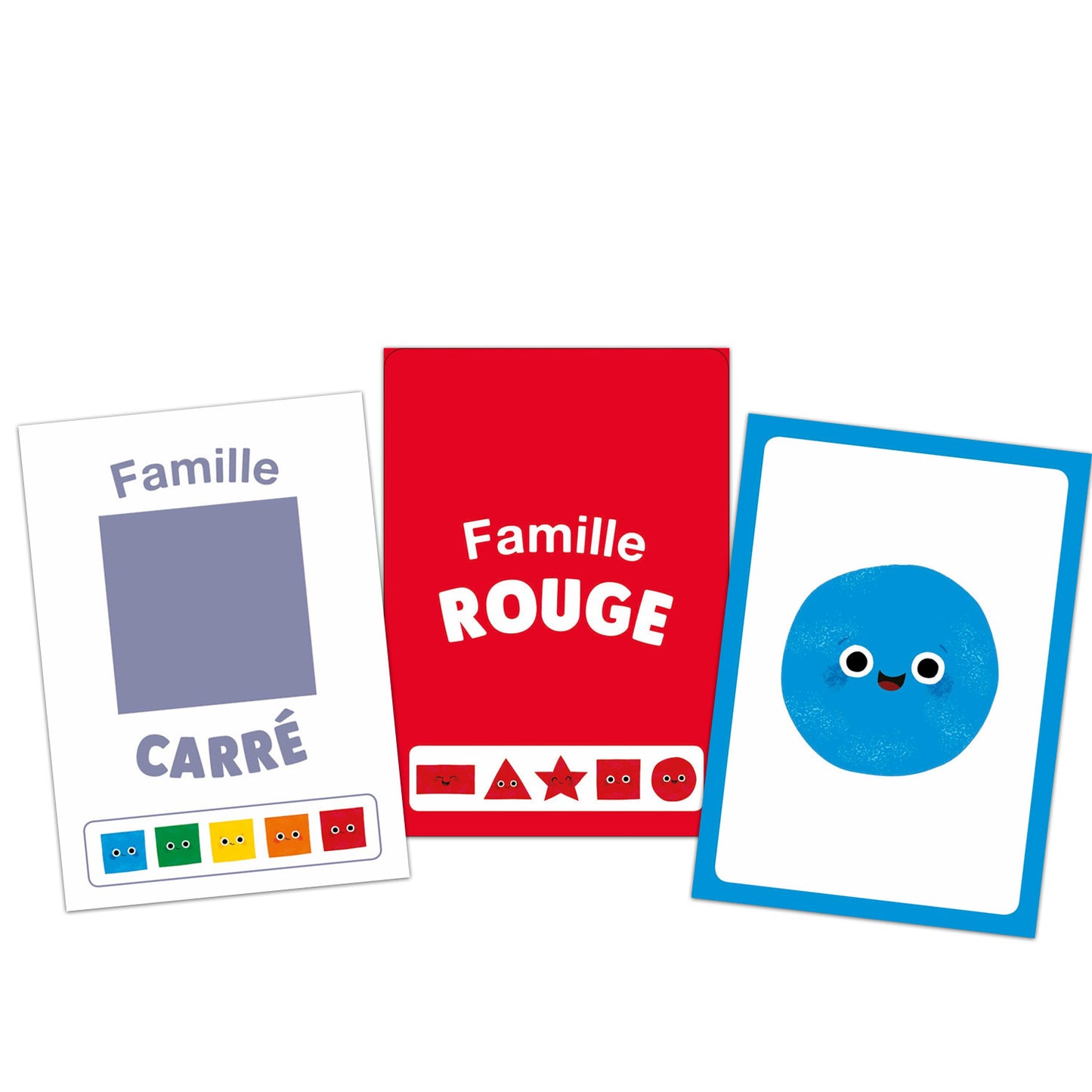 Jeu de cartes - Mon premier jeu des formes