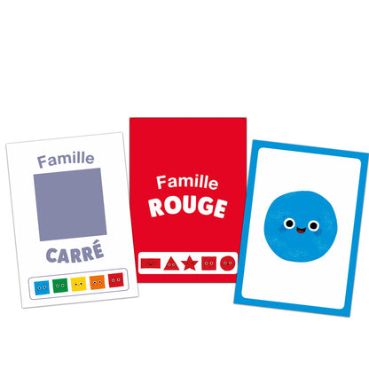 Jeu de cartes - Mon premier jeu des formes