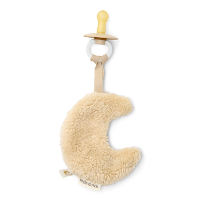 Doudou attache-tétine - Lune