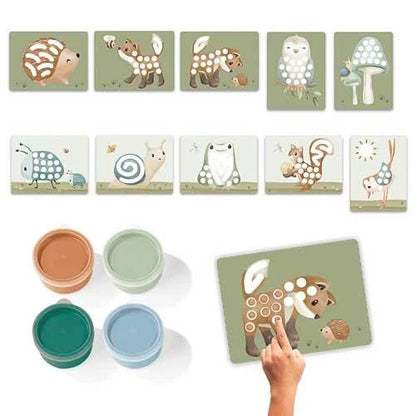 Set de peinture au doigt - Forest Friends