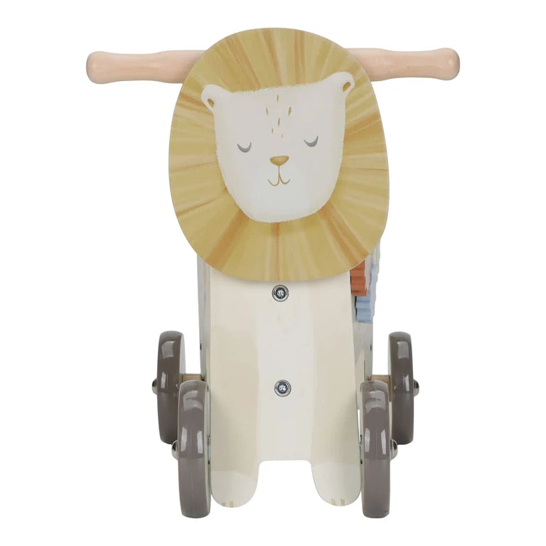 Porteur Lion en bois – Safari Friends